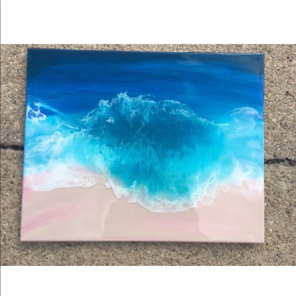 Original ocean art *Bermuda* - Picture 3 of 5